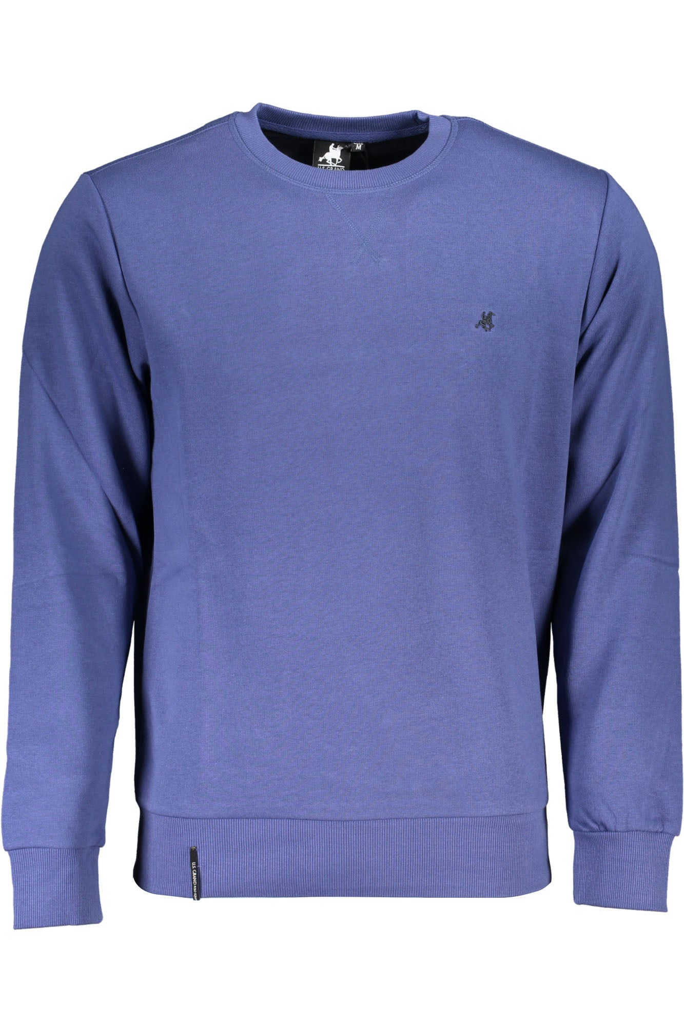 US GRAND MEN'S BLUE ZIP-UP SWEATSHIRT
