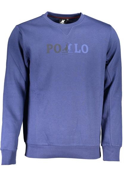 US GRAND MEN'S BLUE ZIP-UP SWEATSHIRT