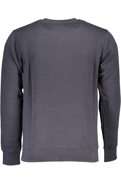 US GRAND MEN'S BLUE ZIP-UP SWEATSHIRT