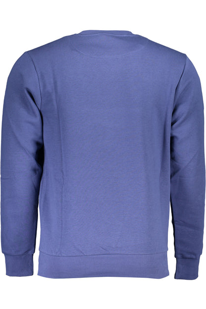 US GRAND MEN'S BLUE ZIP-UP SWEATSHIRT