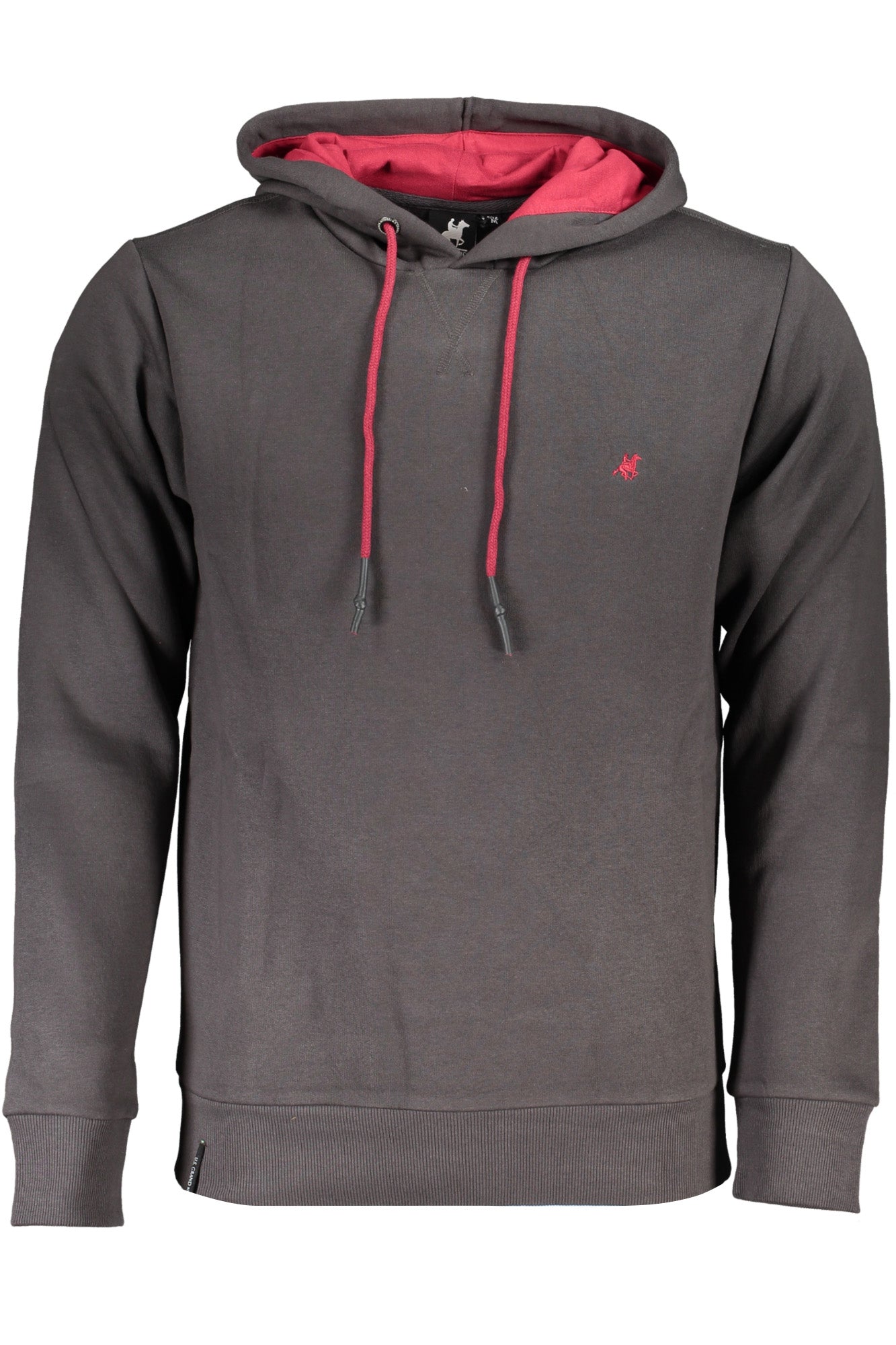 US GRAND MEN'S GRAY ZIP-UP SWEATSHIRT