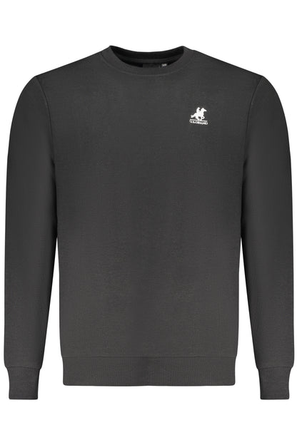 US GRAND MEN'S BLACK ZIP-UP SWEATSHIRT