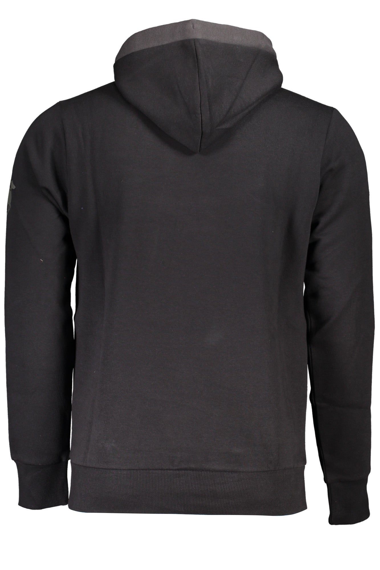 US GRAND MEN'S BLACK ZIP-UP SWEATSHIRT