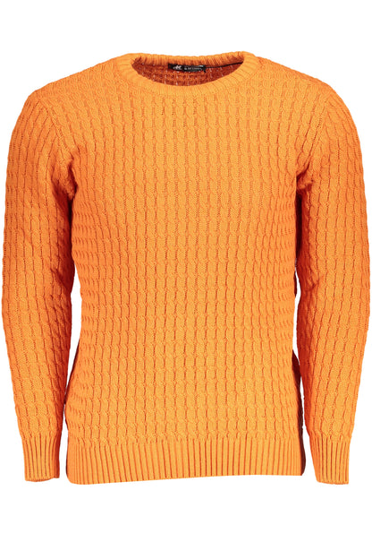 US GRAND MEN'S ORANGE SWEATER