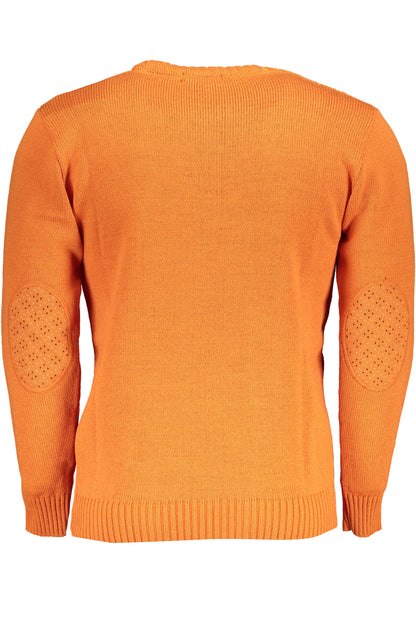 US GRAND MEN'S ORANGE SWEATER