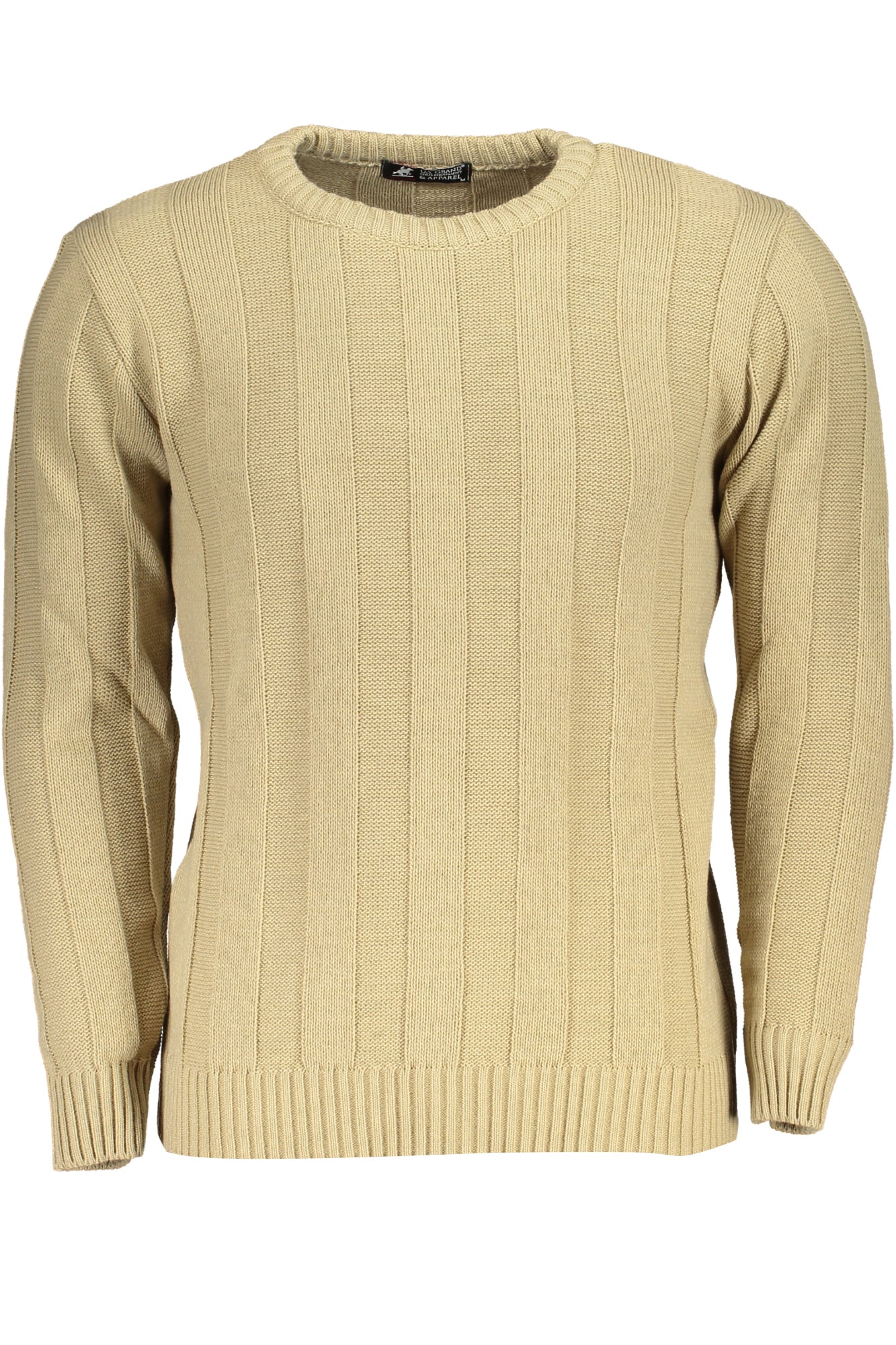 US GRAND MEN'S BEIGE SWEATER