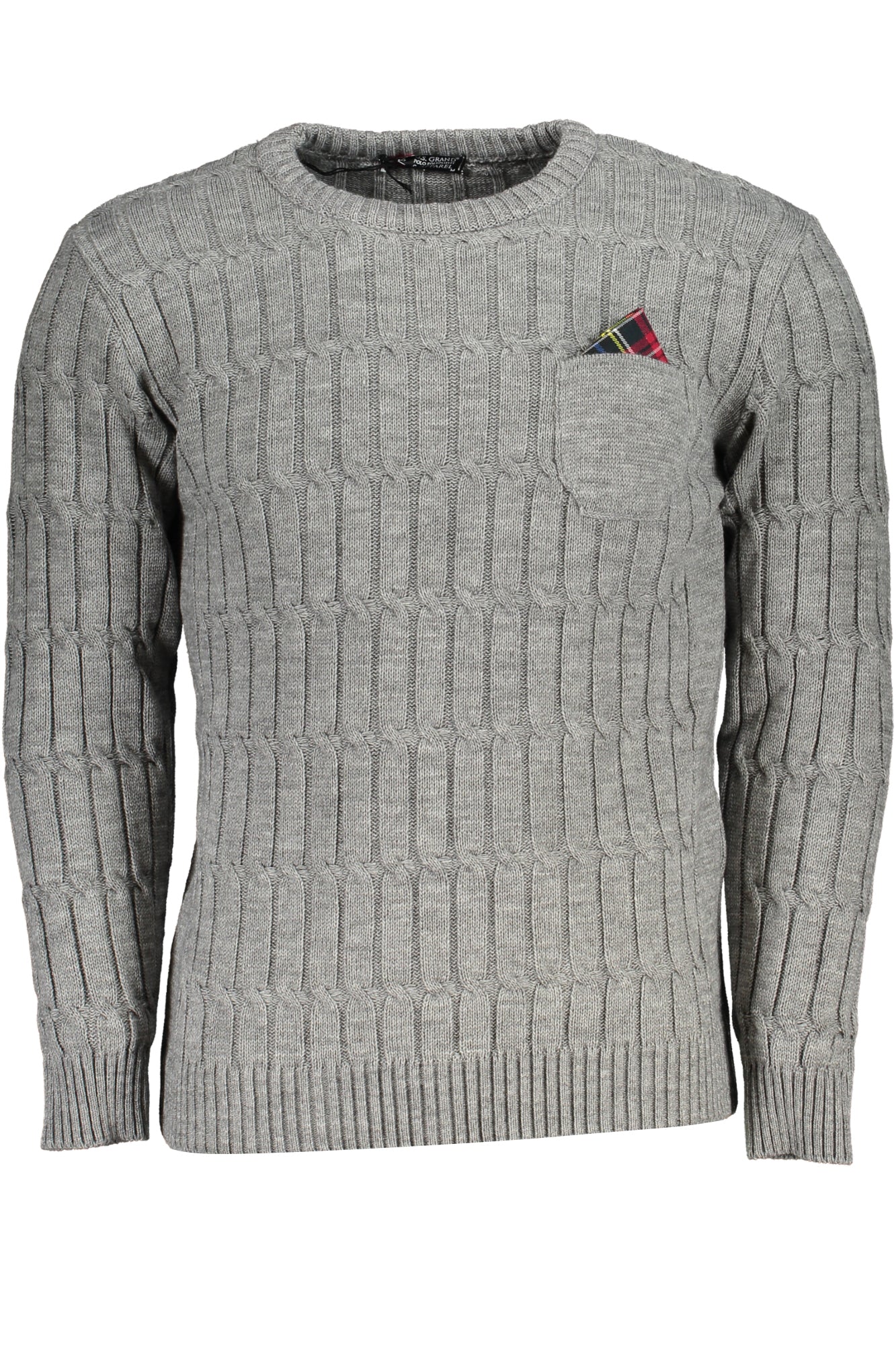 US GRAND MEN'S GREY SWEATER