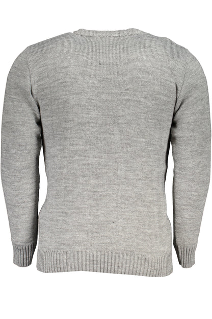 US GRAND MEN'S GREY SWEATER