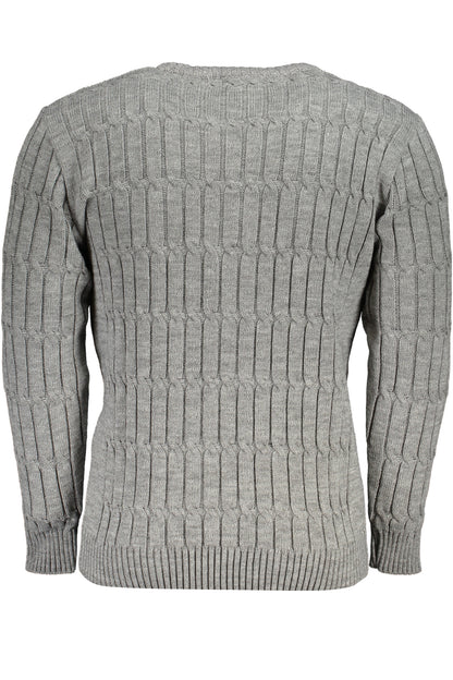 US GRAND MEN'S GREY SWEATER