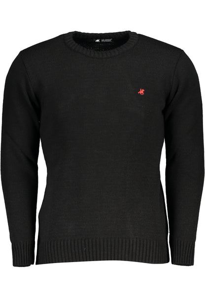 US GRAND MEN'S BLACK SWEATER