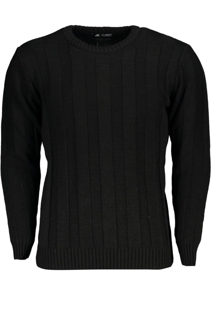 US GRAND MEN'S BLACK SWEATER