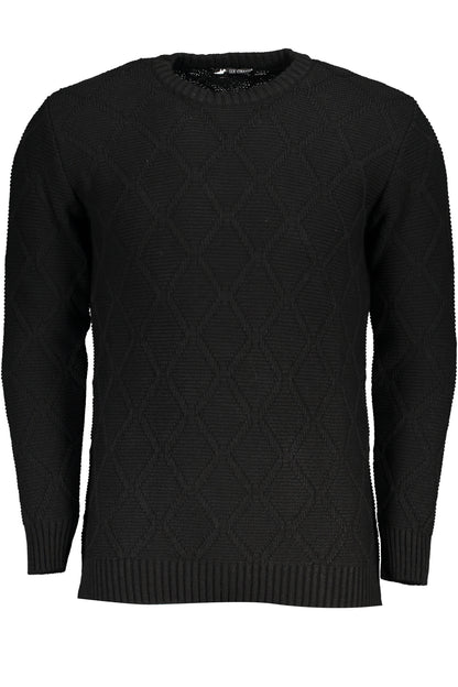 US GRAND MEN'S BLACK SWEATER