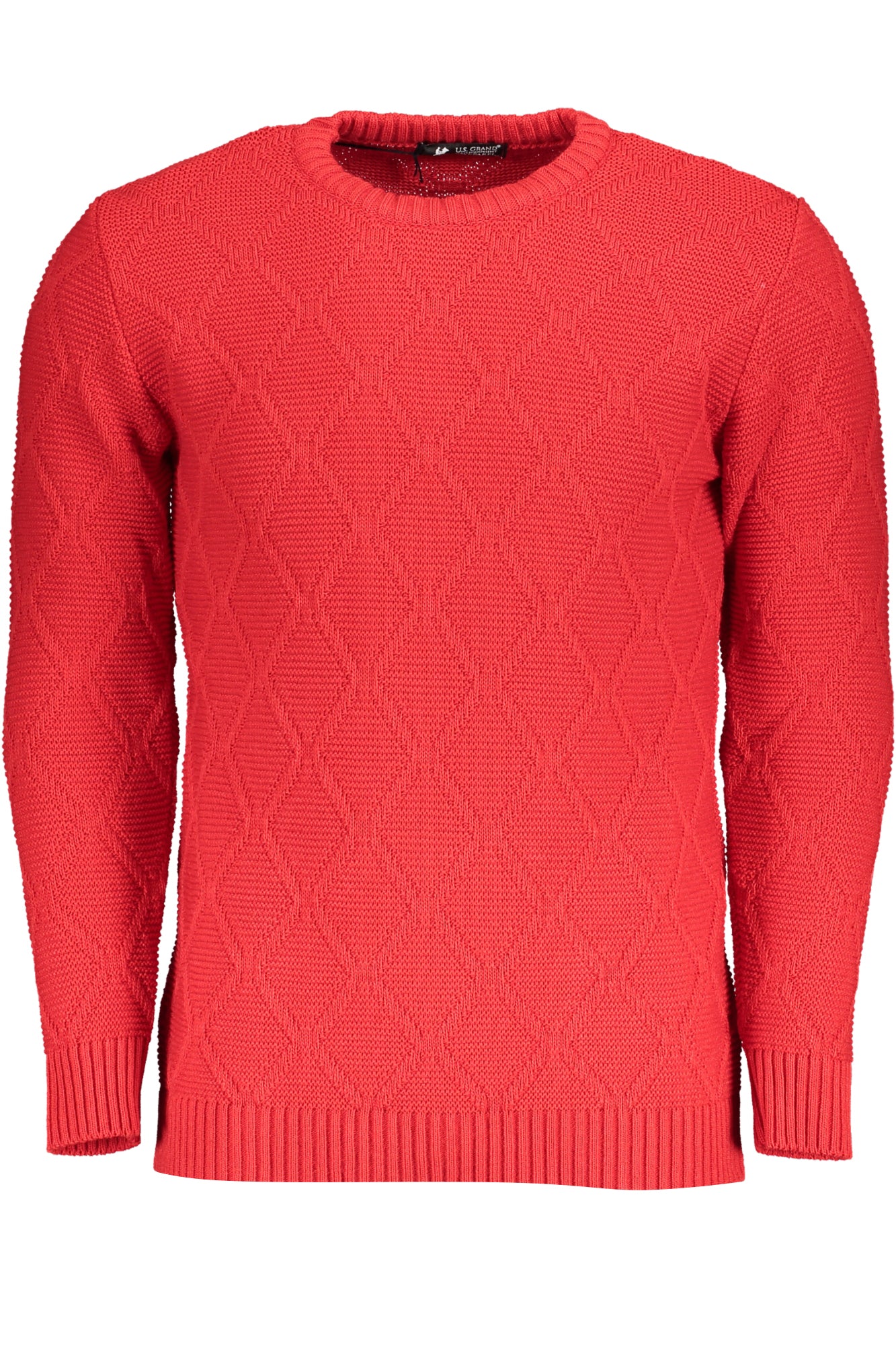 US GRAND MEN'S RED SWEATER