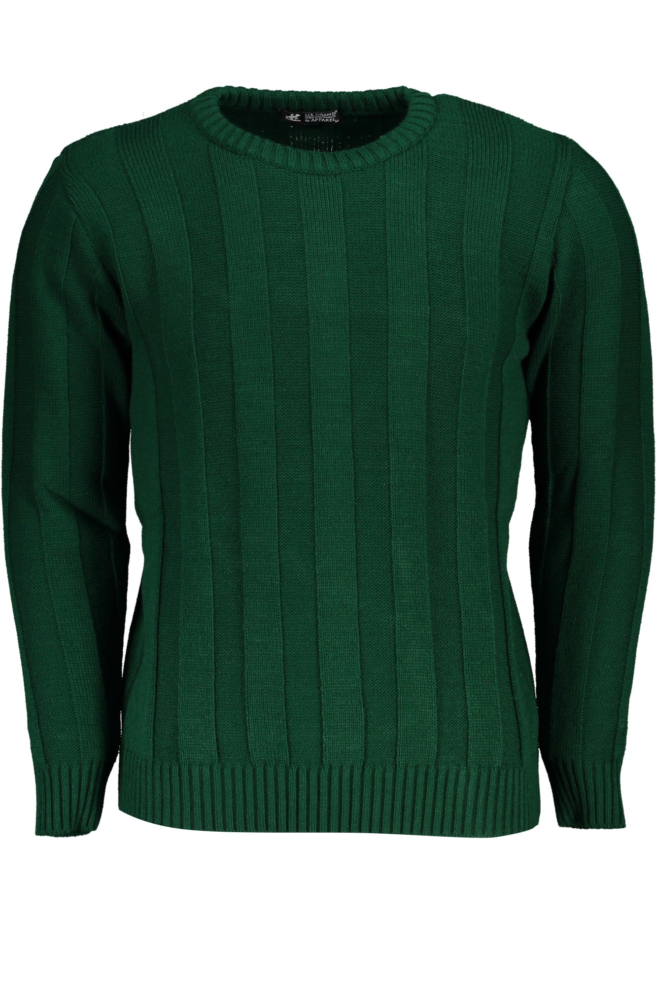 US GRAND MEN'S GREEN SWEATER