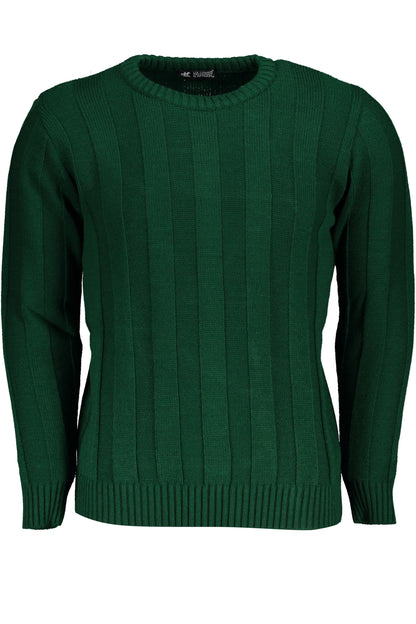 US GRAND MEN'S GREEN SWEATER