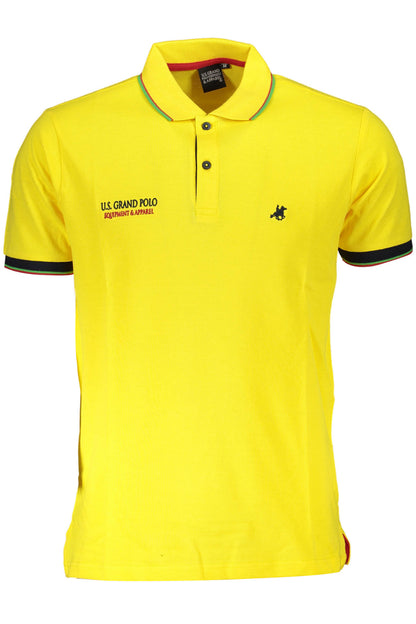 US GRAND POLO SHORT SLEEVE MEN'S YELLOW