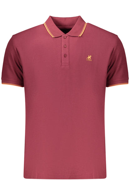 US GRAND MEN'S SHORT-SLEEVE POLO SHIRT, RED