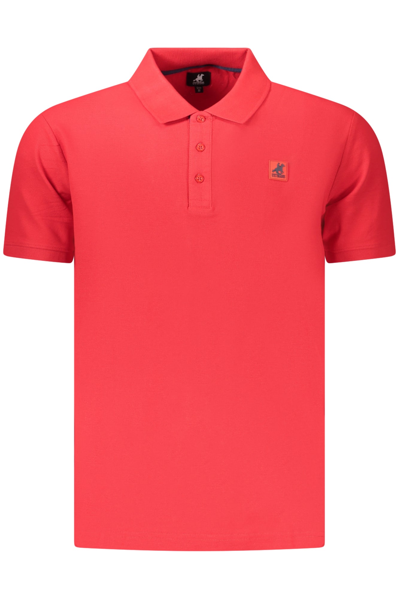 US GRAND MEN'S SHORT-SLEEVE POLO SHIRT, RED