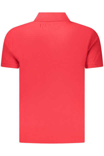 US GRAND MEN'S SHORT-SLEEVE POLO SHIRT, RED