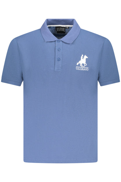 US GRAND POLO SHORT SLEEVE MEN'S BLUE