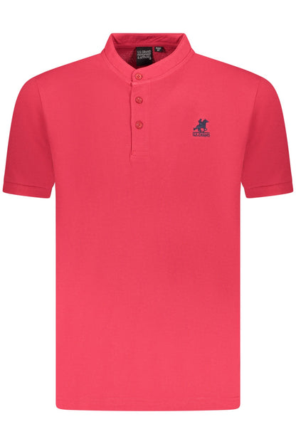 US GRAND MEN'S SHORT-SLEEVE POLO SHIRT, RED