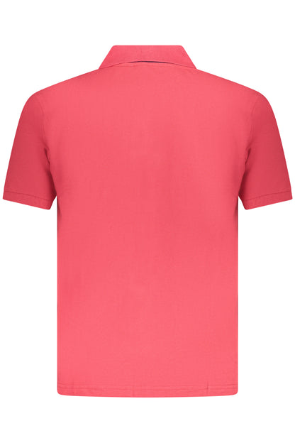 US GRAND MEN'S SHORT-SLEEVE POLO SHIRT, RED