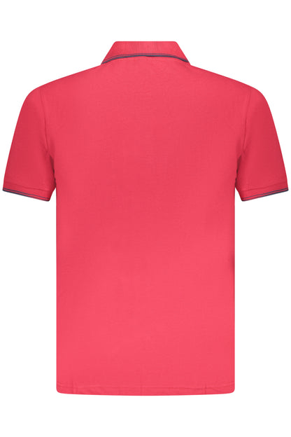 US GRAND MEN'S SHORT-SLEEVE POLO SHIRT, RED