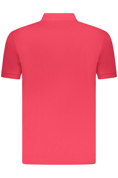 US GRAND MEN'S SHORT-SLEEVE POLO SHIRT, RED