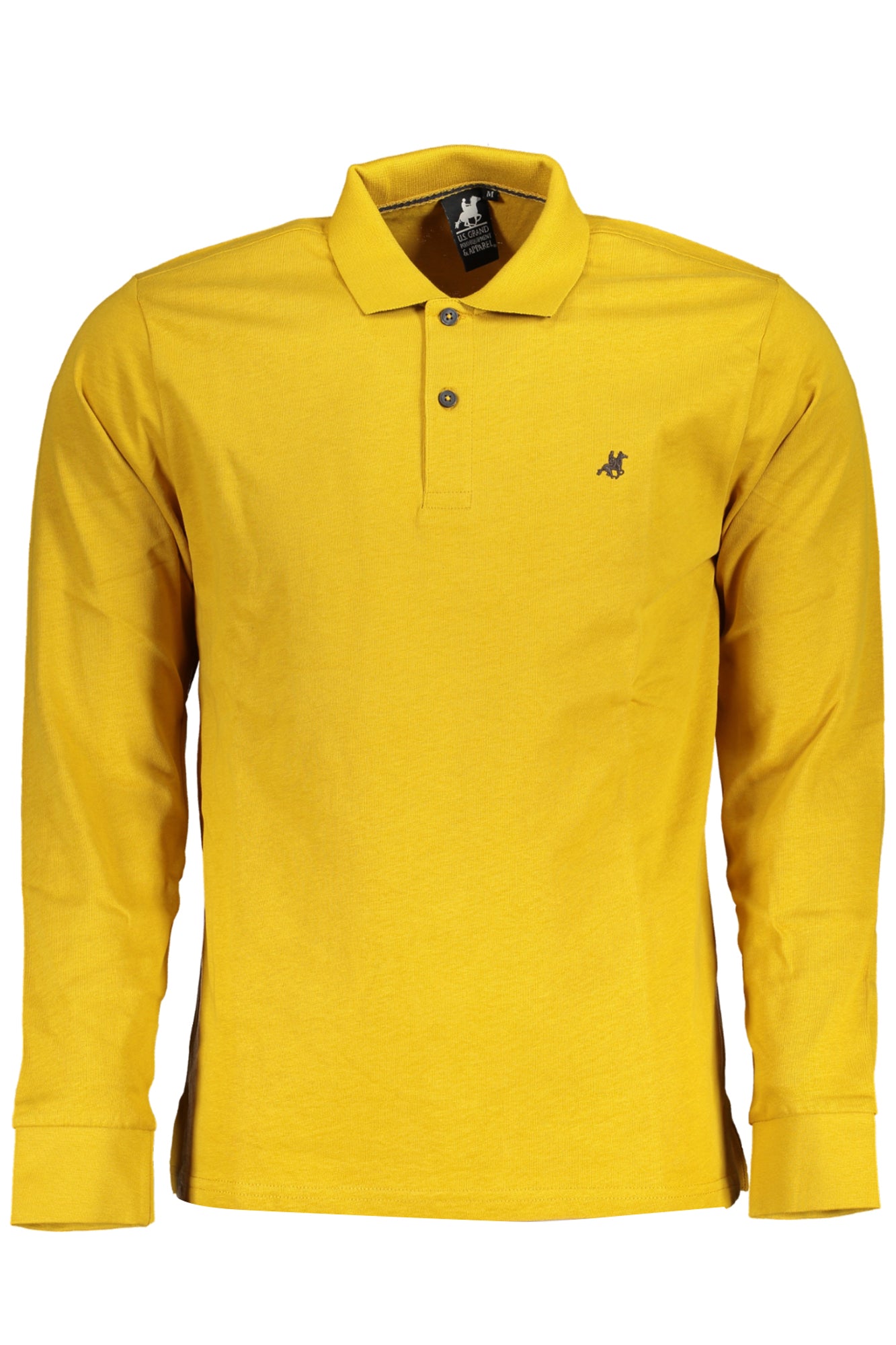 US GRAND POLO LONG SLEEVE MEN'S YELLOW