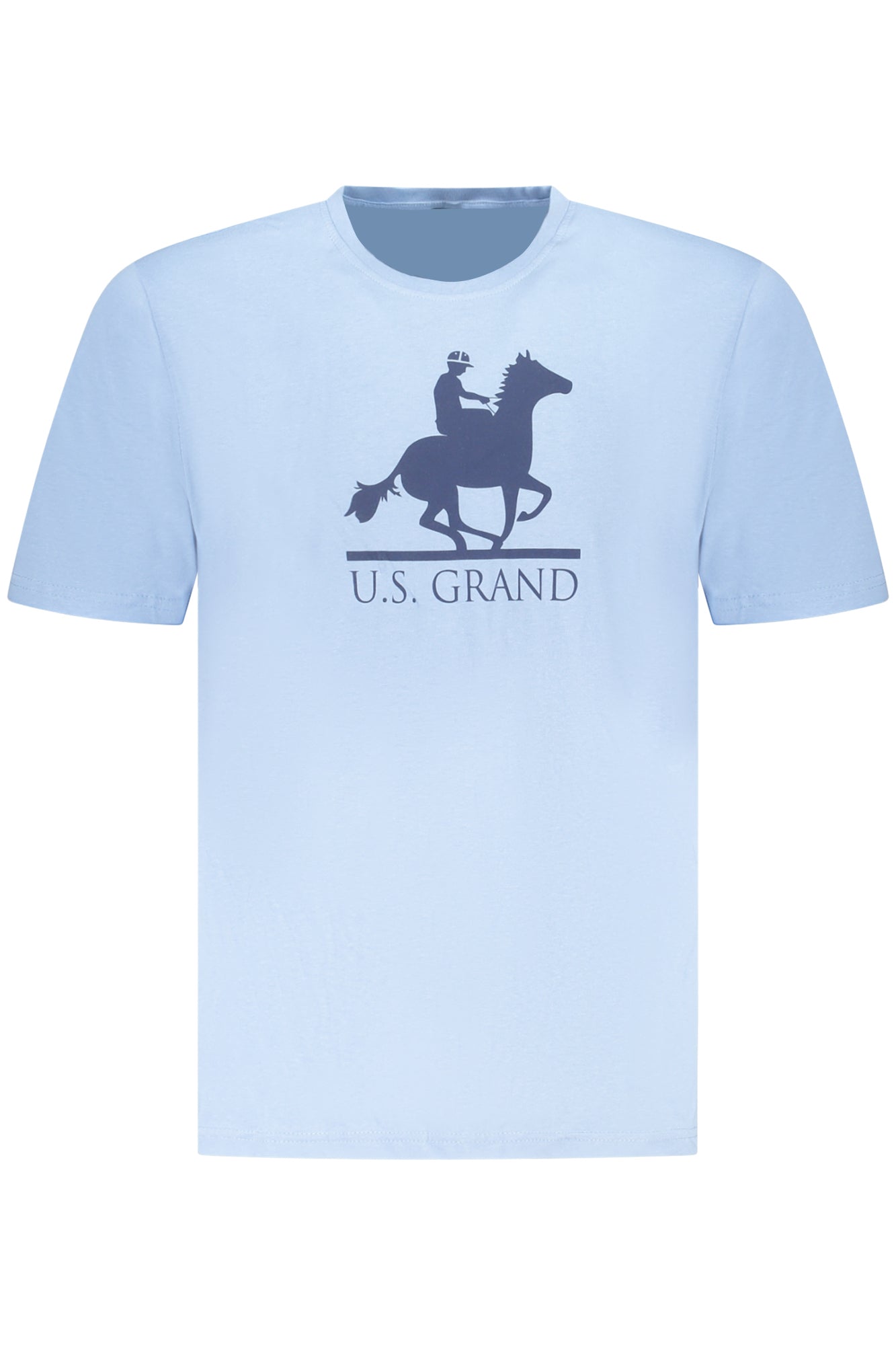 US GRAND MEN'S SHORT-SLEEVE T-SHIRT, BLUE