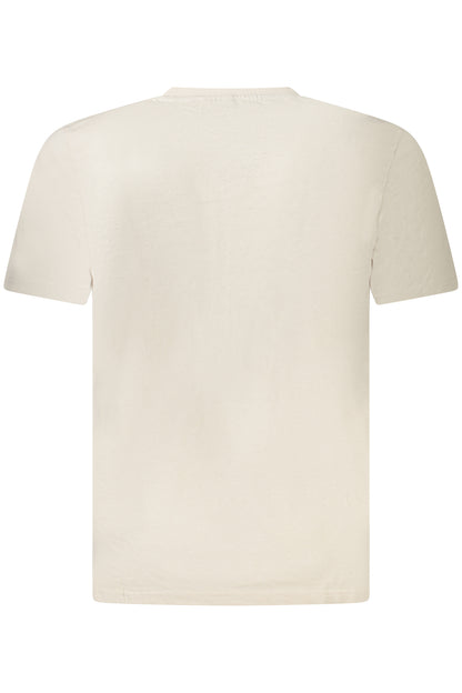 US GRAND MEN'S SHORT-SLEEVE T-SHIRT BEIGE