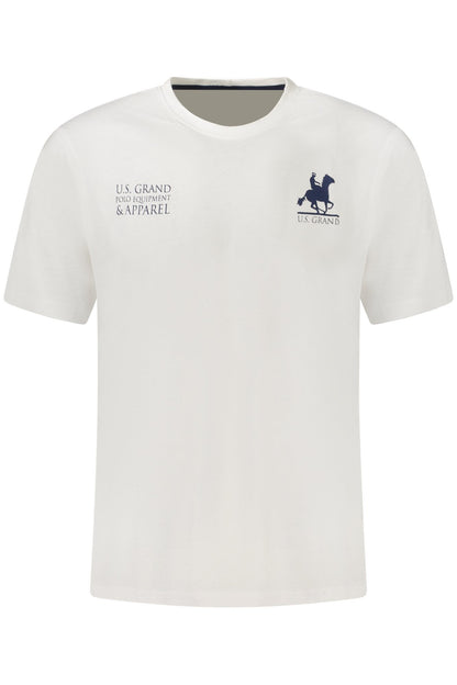 US GRAND MEN'S SHORT-SLEEVE T-SHIRT WHITE