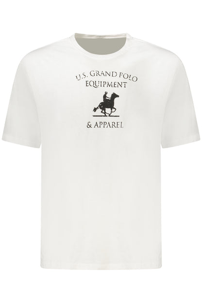 US GRAND MEN'S SHORT-SLEEVE T-SHIRT WHITE