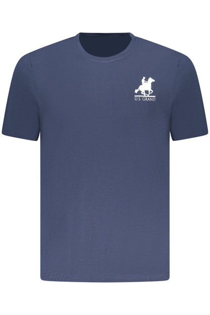 US GRAND MEN'S SHORT-SLEEVE T-SHIRT BLUE