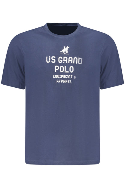 US GRAND MEN'S SHORT-SLEEVE T-SHIRT BLUE