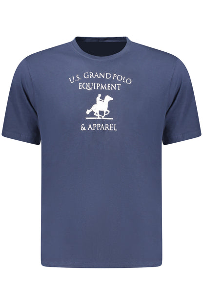 US GRAND MEN'S SHORT-SLEEVE T-SHIRT BLUE