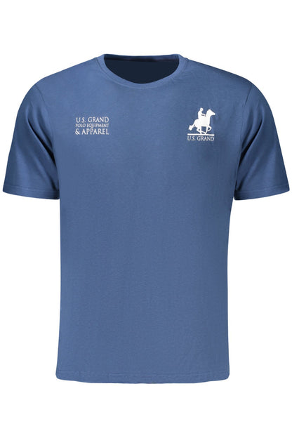 US GRAND MEN'S SHORT-SLEEVE T-SHIRT BLUE