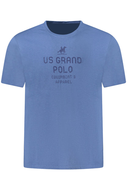 US GRAND MEN'S SHORT-SLEEVE T-SHIRT BLUE