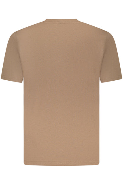 US GRAND MEN'S SHORT-SLEEVE T-SHIRT BROWN