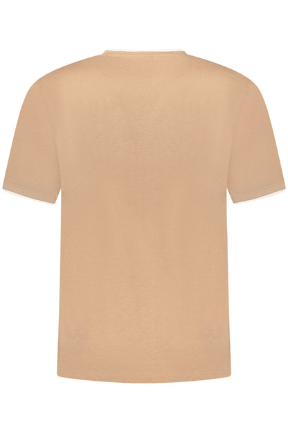 US GRAND MEN'S SHORT-SLEEVE T-SHIRT BROWN