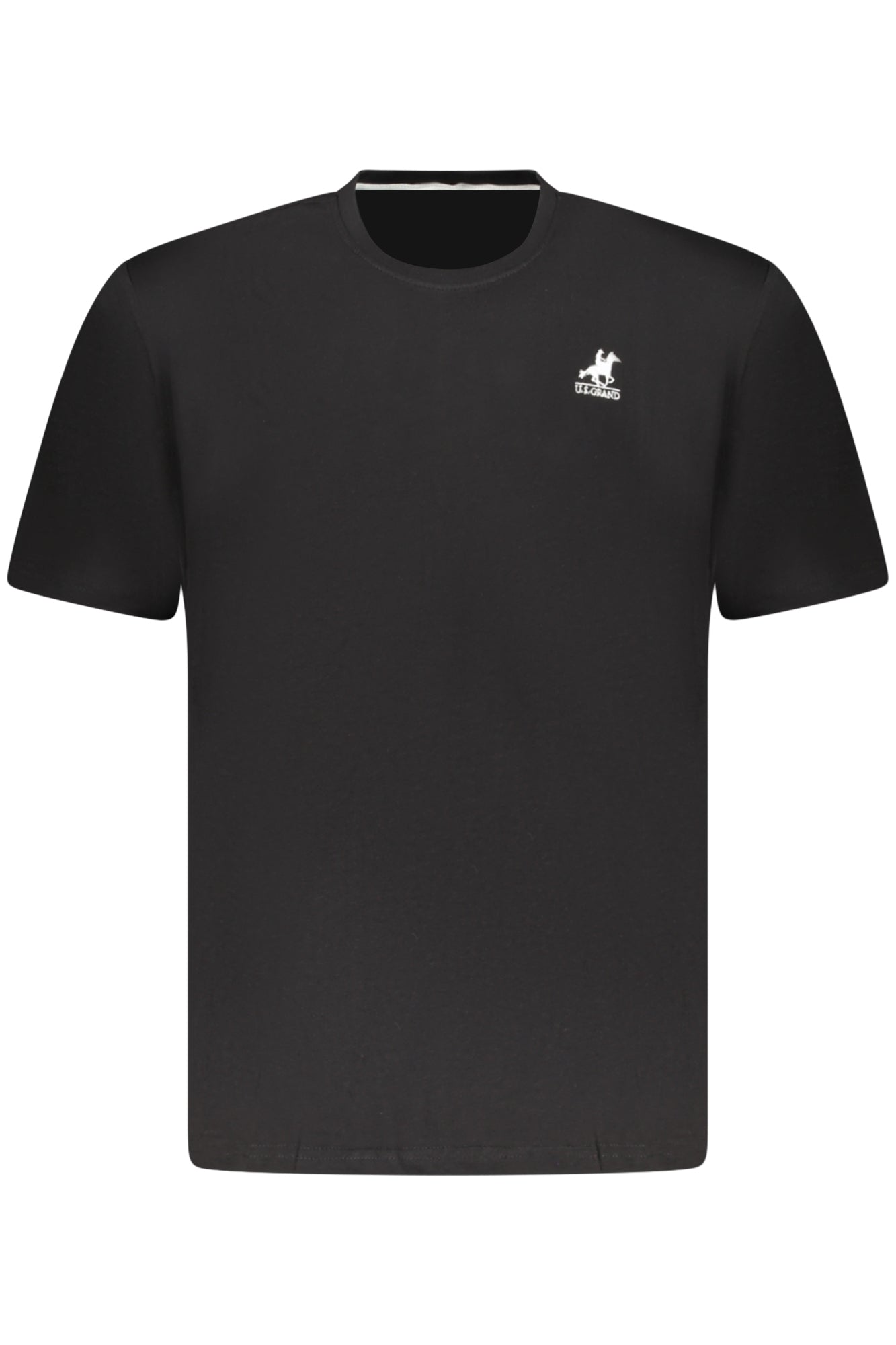 US GRAND MEN'S BLACK SHORT-SLEEVE T-SHIRT