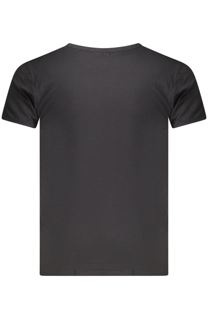 US GRAND MEN'S BLACK SHORT-SLEEVE T-SHIRT