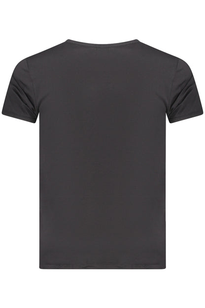 US GRAND MEN'S BLACK SHORT-SLEEVE T-SHIRT