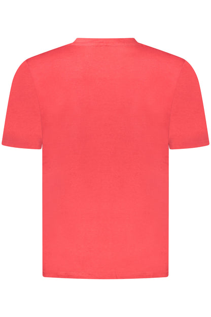 US GRAND MEN'S SHORT-SLEEVED RED T-SHIRT