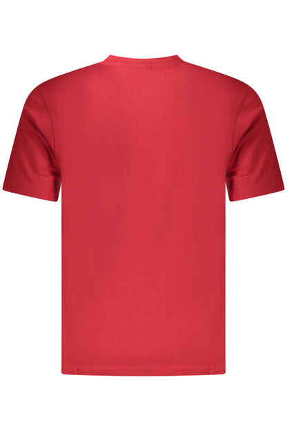 US GRAND MEN'S SHORT-SLEEVED RED T-SHIRT