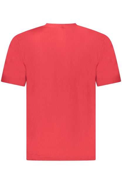 US GRAND MEN'S SHORT-SLEEVED RED T-SHIRT