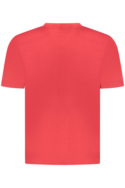 US GRAND MEN'S SHORT-SLEEVED RED T-SHIRT