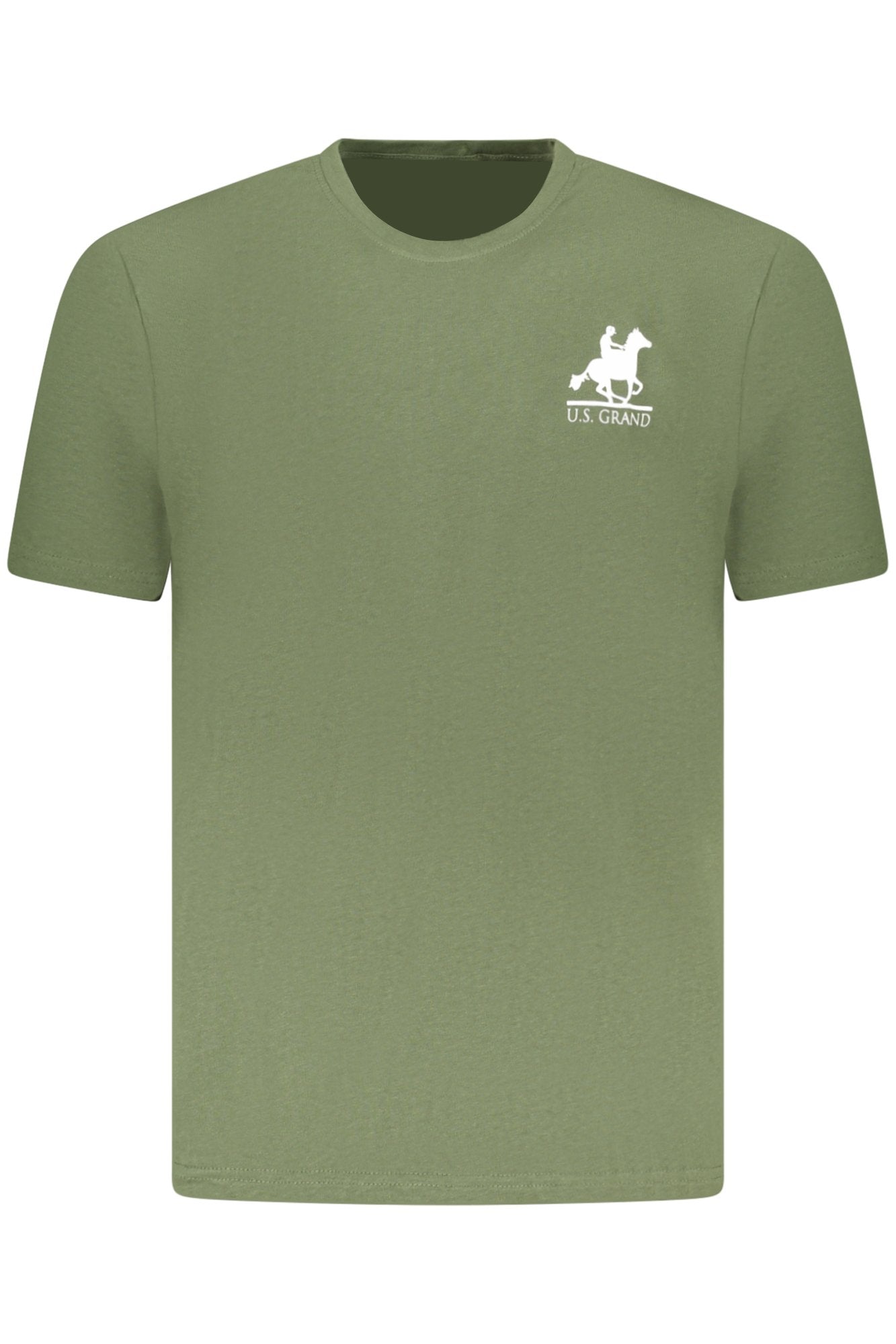 US GRAND MEN'S SHORT-SLEEVED GREEN T-SHIRT