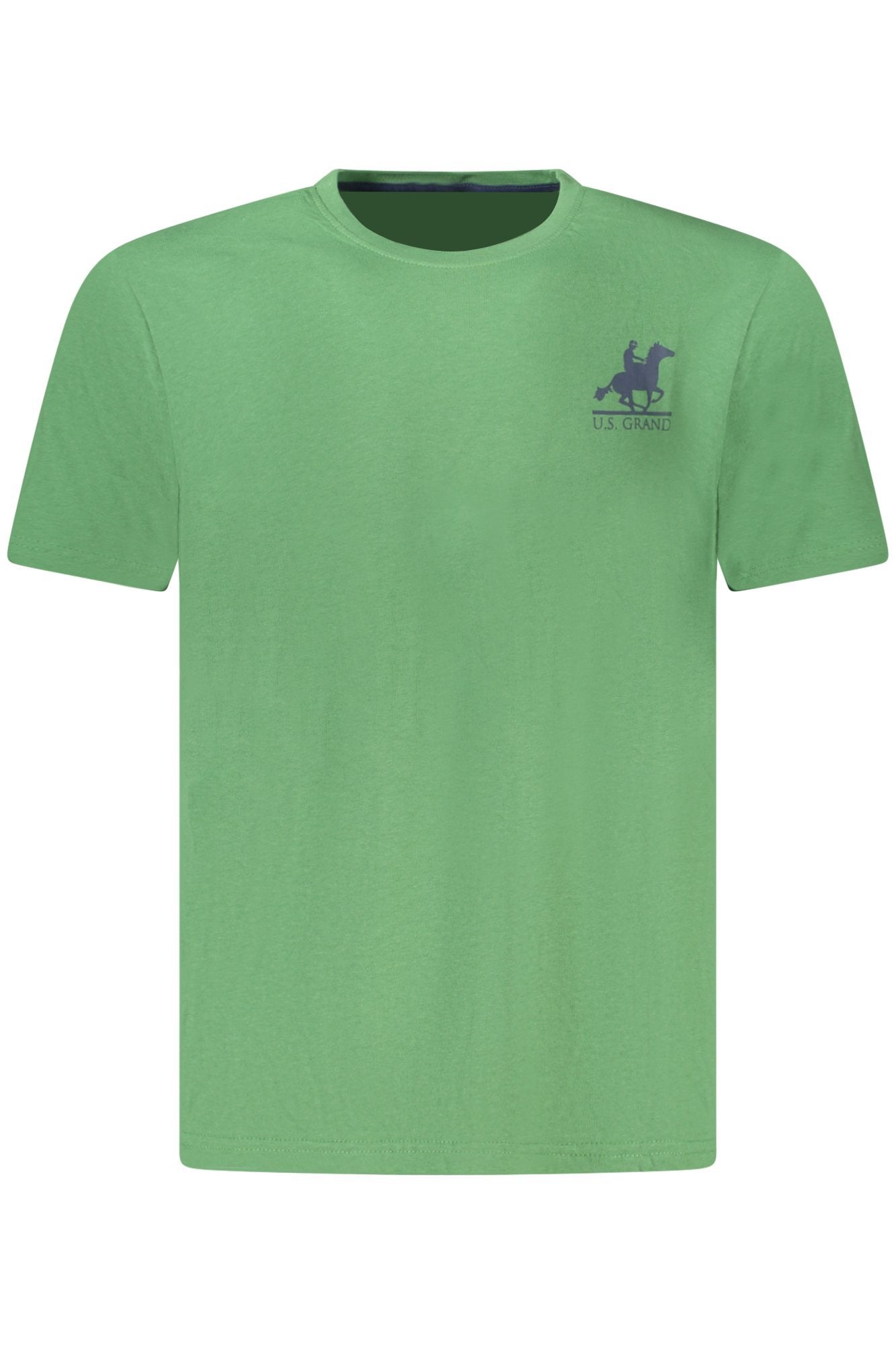 US GRAND MEN'S SHORT-SLEEVED GREEN T-SHIRT