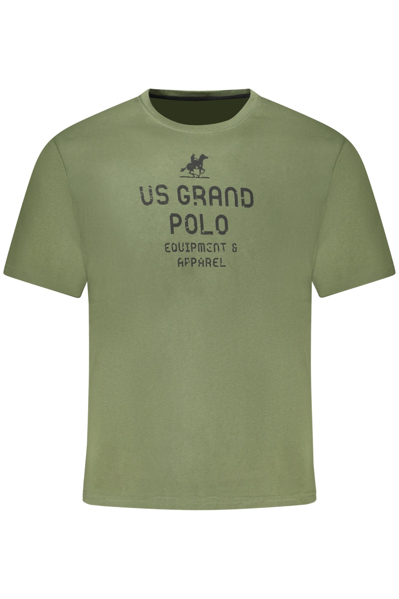 US GRAND MEN'S SHORT-SLEEVED GREEN T-SHIRT